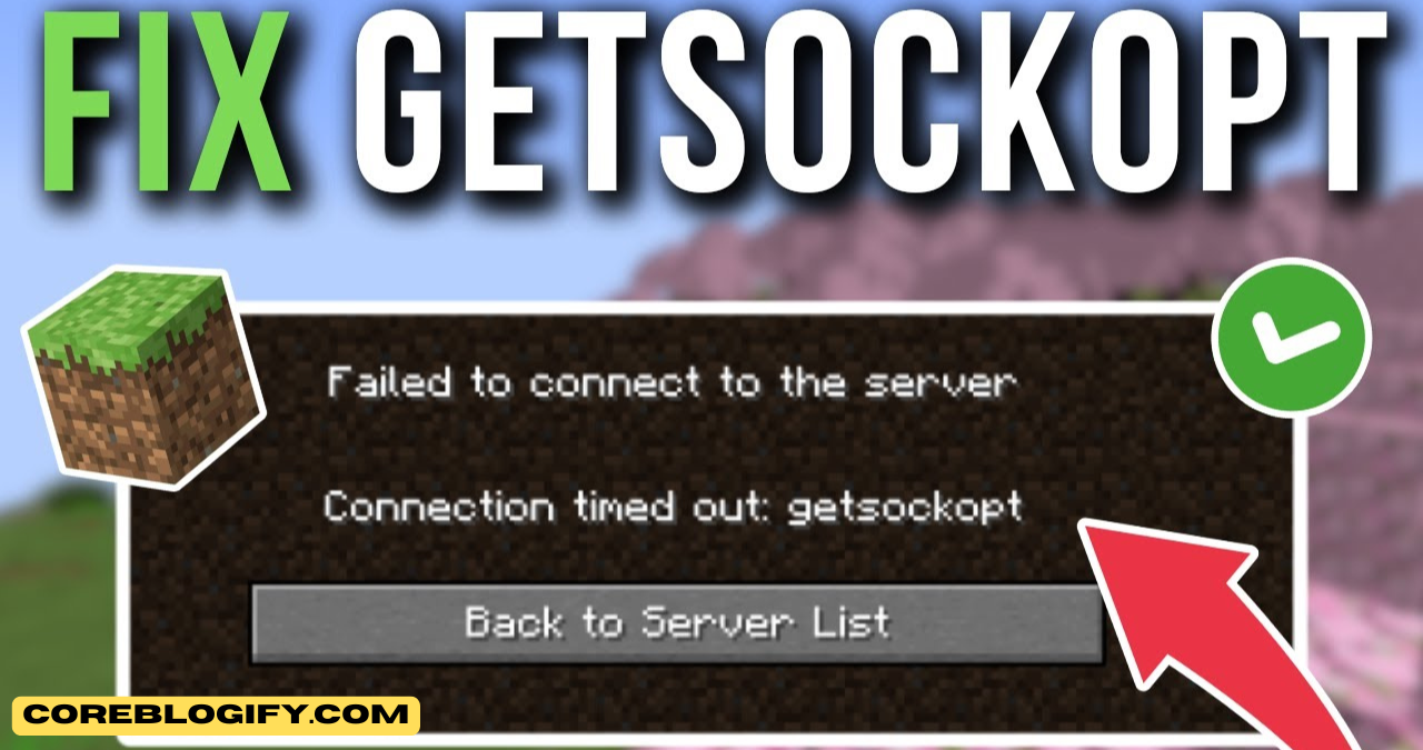 getsockopt minecraft error